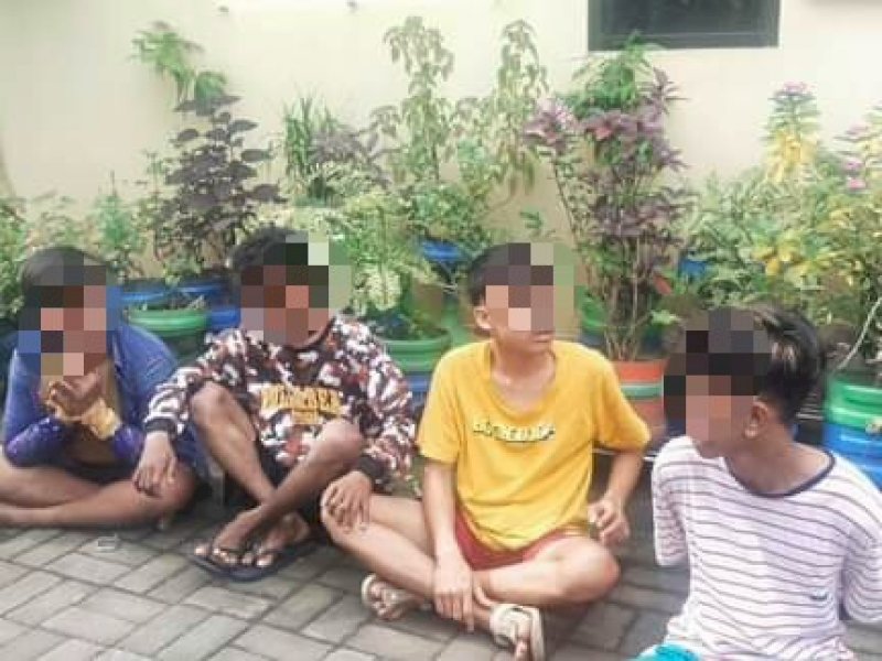 Pelaku pembusuran balita di Makassar telah diamankan polisi. (Ist)