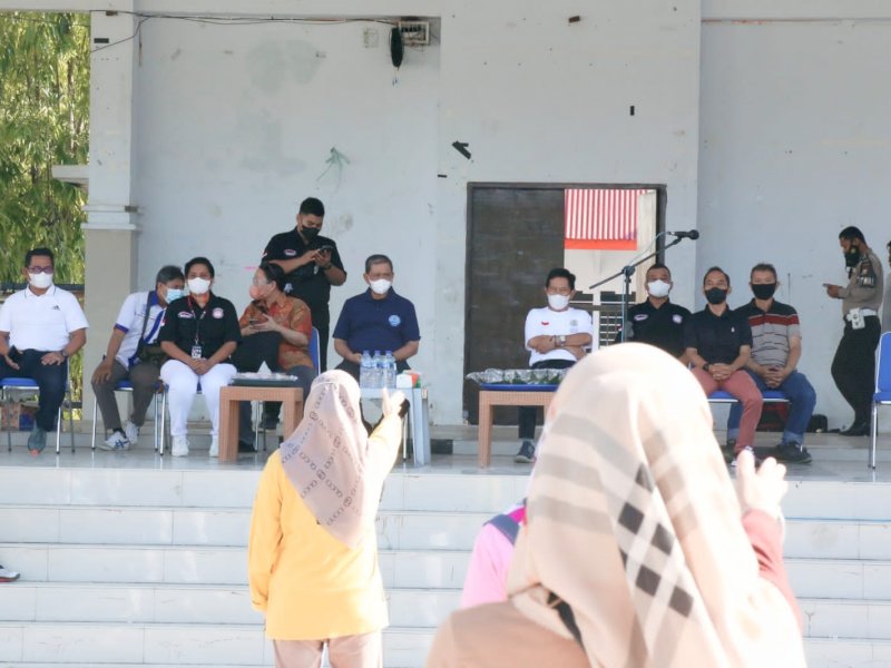 Pemkab Wajo dan GMDM Sulsel bersama mencegah dan menjaga anak-anak dari bahaya narkoba. (Ist)