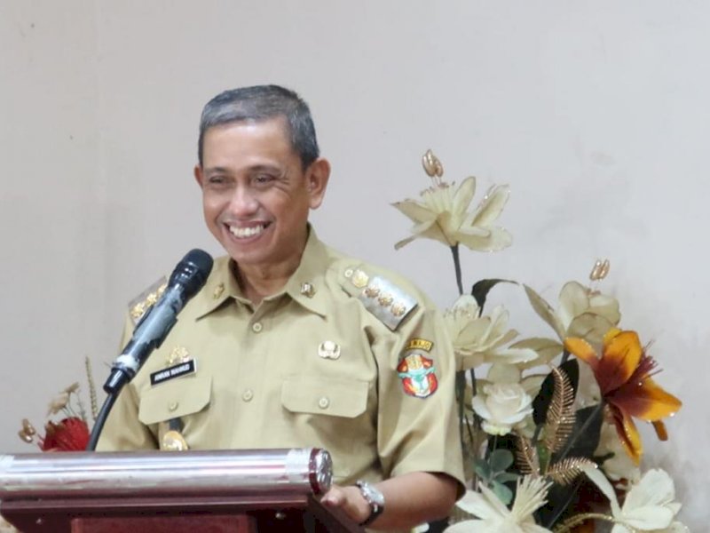 Bupati Wajo Amran Mahmud. 