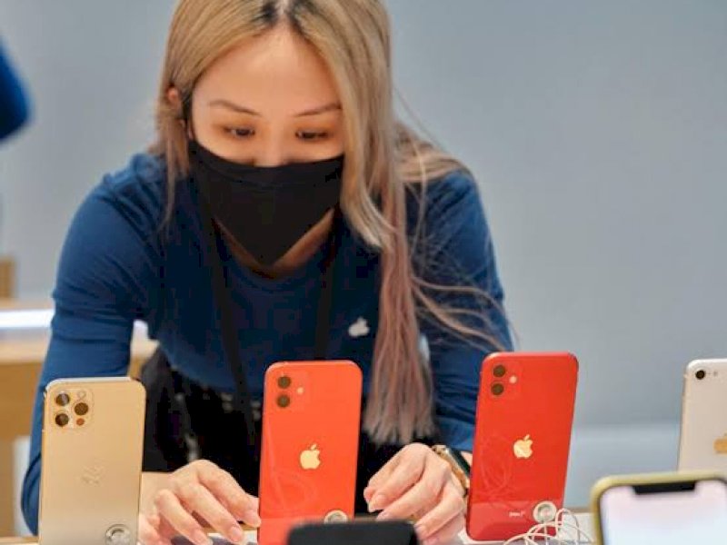 Berbagai macam iPhone Produk Apple. (Int)