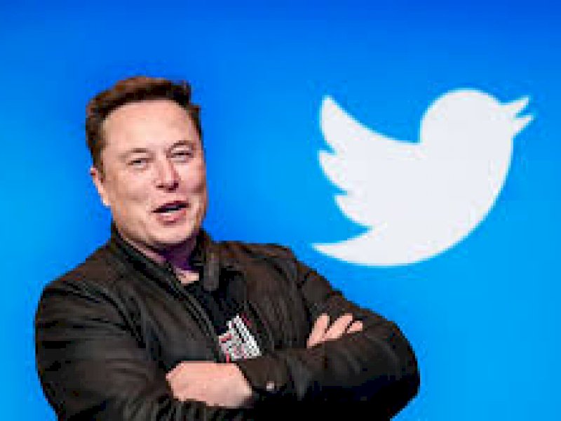 Pendiri SpaceX Elon Musk tunda beli Twitter. (Net)