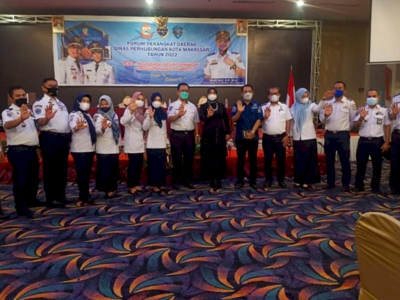 Dishub Kota Makassar gelar Forum Perangkat Daerah di Hotel Horison. (Ist)