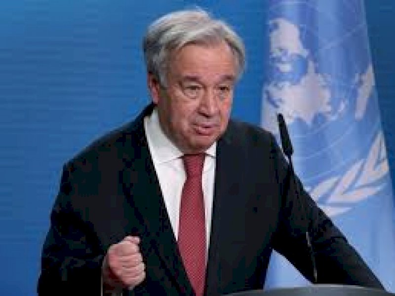Sekretaris Jenderal Perserikatan Bangsa-Bangsa (PBB) Antonio Guterres. (Int)