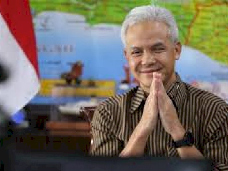 Gubernur Jateng Ganjar Pranowo. (Int)