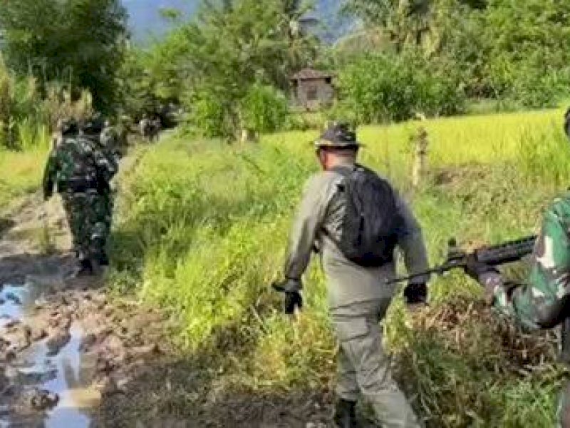 Satgas Madago Raya gabungan TNI/Polri. (Foto: Int)