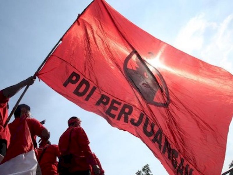 Bendera PDI Perjuangan. (Int)
