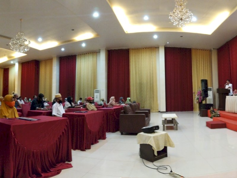 Sosialisasi Perda Legislator Makassar Wahab Tahir. 