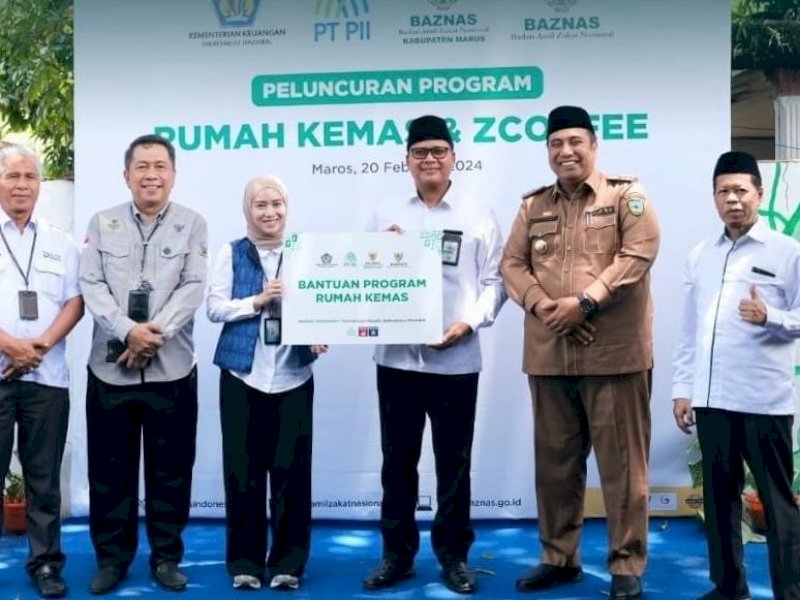 Peluncuran program Rumah Kemas and ZCoffee Maros