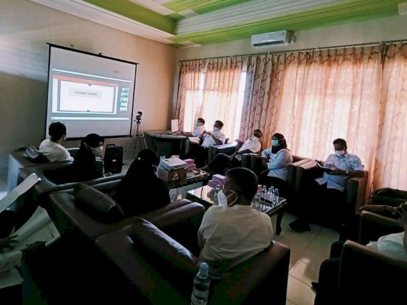  Entri Meeting Pemeriksaan Interim atas LKPD Enrekang tahun anggaran 2020.