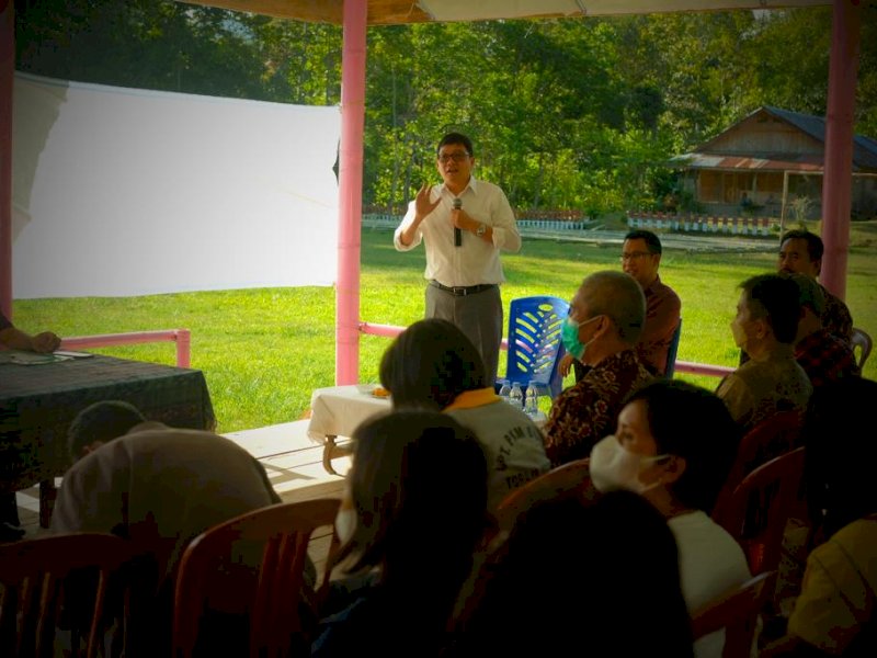 Pemkab Torut melakukan rapat persiapan Jambore Nasional V di Lapangan Nanggala, Kecamatan Nanggala, Torut, Jumat (10/06/2022). 
