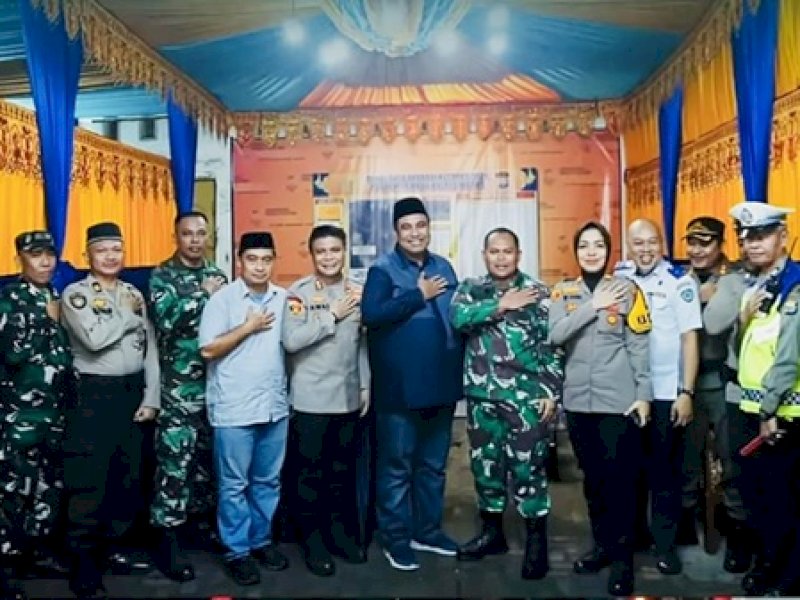 Chaidir Syam, meninjau beberapa titik posko mudik lebaran