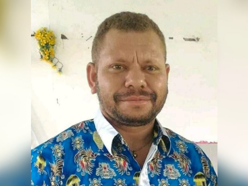 Ketua KNPI Mansel Joni Saiba. 