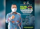 Kejar Target Vaksinasi, Plt Gubernur Luncurkan Sulsel Kebut Vaksin