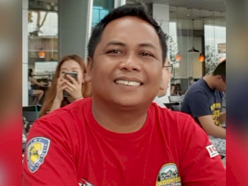 Ketua KPU Tator, Rizal Randa. 