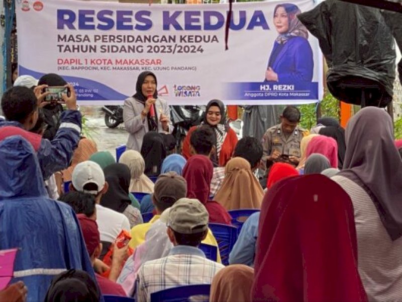 Anggota DPRD Kota Makassar, Rezki /Ist