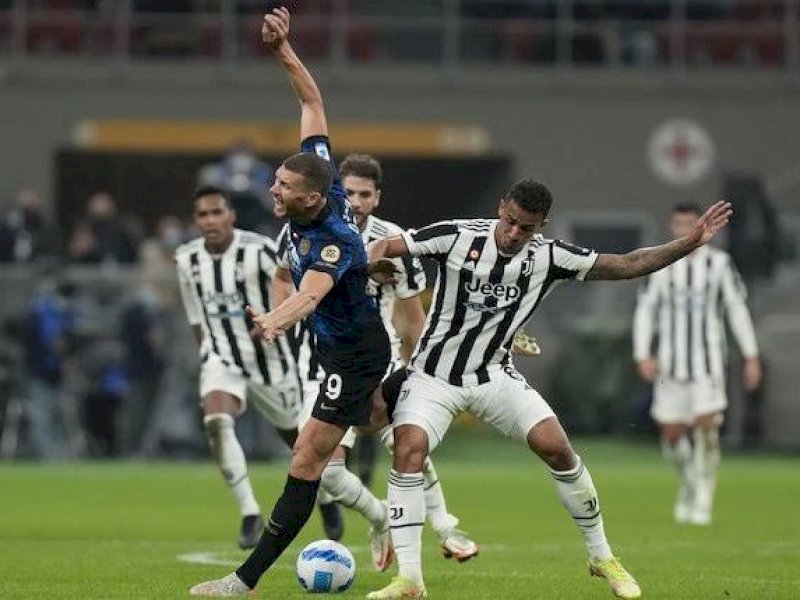 Inter Milan bermain 1-1 melawan Juventus.