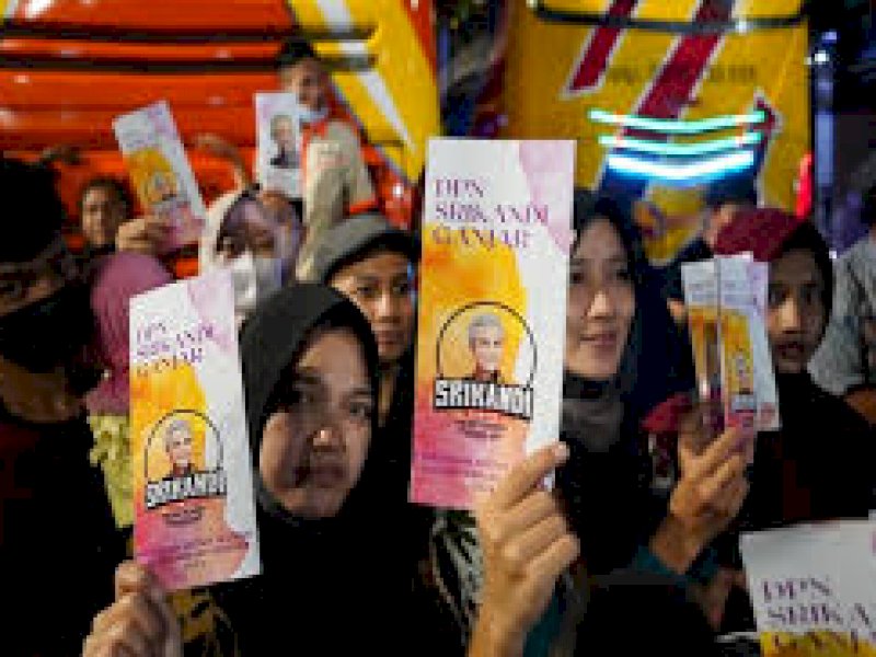 Relawan Srikandi Ganjar Pranowo. (Net)