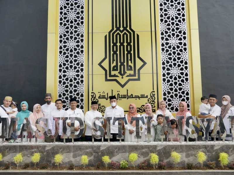 Bupati Bulukumba resmikan Masjid Sitti Aisyah. (Ist)