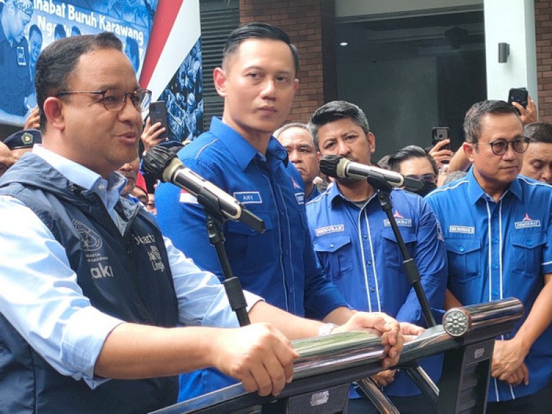 Anies Baswedan bersama AHY digadang sebagai duet Koalisi Perubahan. (int)