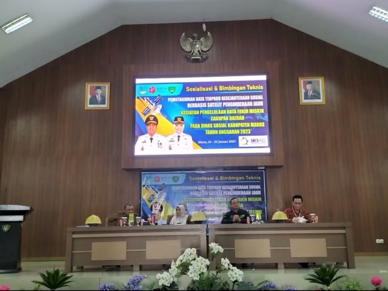 Pemkab Maros Perkuat Kebijakan Satu Data, Demi Kesejahteraan Rakyat