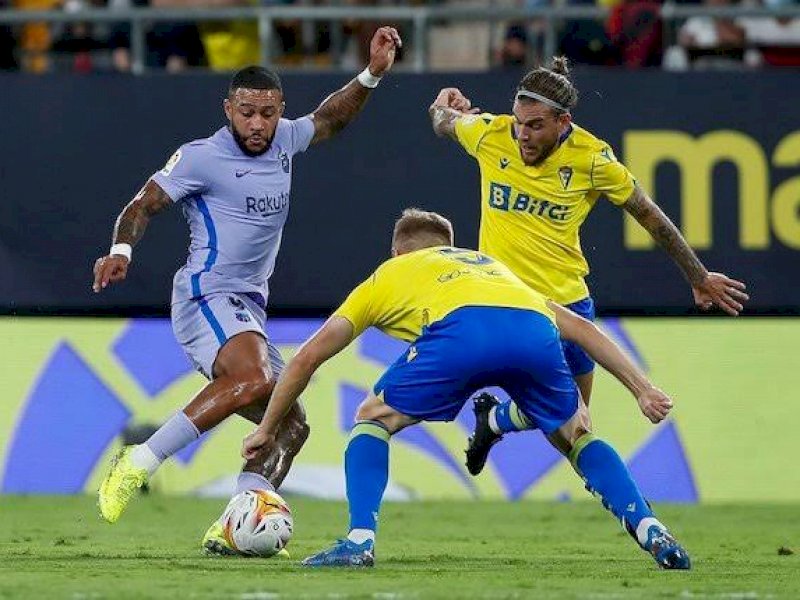 Laga Cadiz vs Barcelona tuntas 0-0 dini hari tadi. 