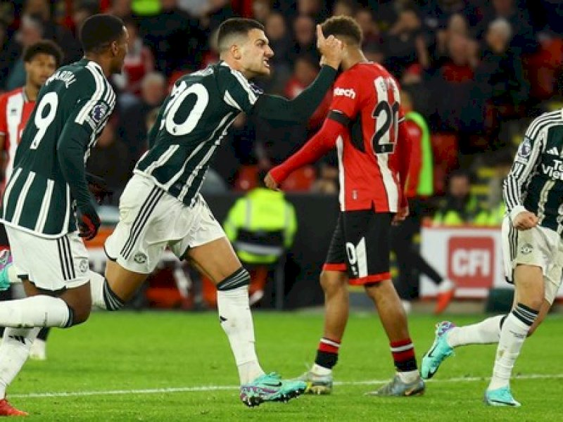 LIGA INGGRIS: MU Taklukkan Sheffield 2-1