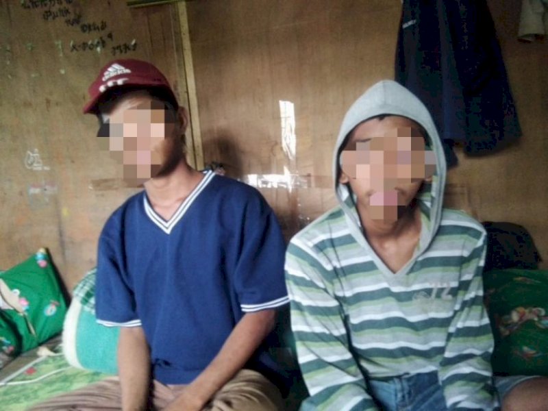 Dua Pemulung di Makassar diduga jadi korban pemukulan oknum polisi. (Foto: Ist)