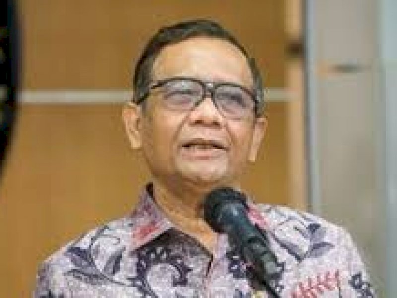 Menko Polhukam Mahfud MD. (Int)