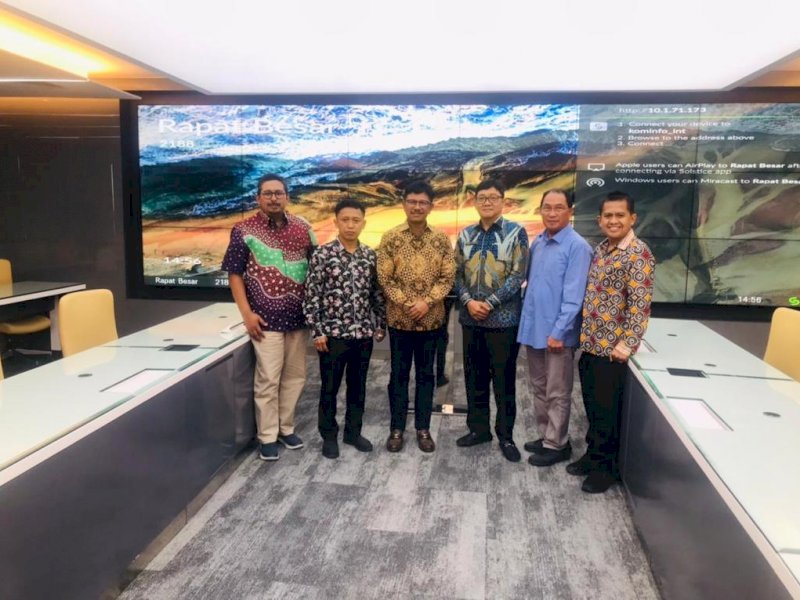 Wakil Bupati Toraja Utara (Torut) Frederik Viktor Palimbong, audiensi dengan Menteri Kominfo Republik Indonesia Johnny G.Plate. (Ist)