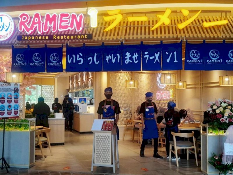 Ramen 1 berikan harga promo khusus bagi penikmat masakan Jepang. (Ist)