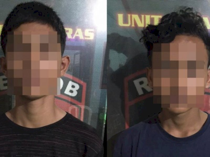 Pelaku curanmor di Maros ditangkap polisi. (Ist) 