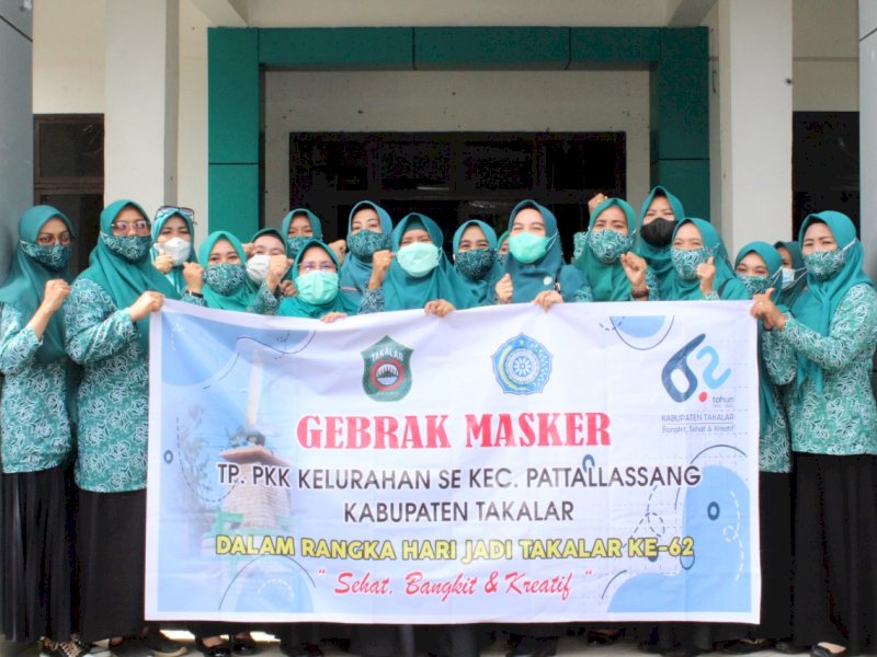 TP PKK Kecamatan Pattallasang Kabupaten Takalar. (Ist)