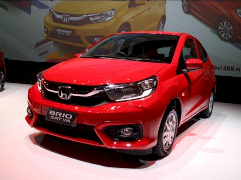 Honda Brio menempati angka penjualan teetinggi di bulan Oktober.