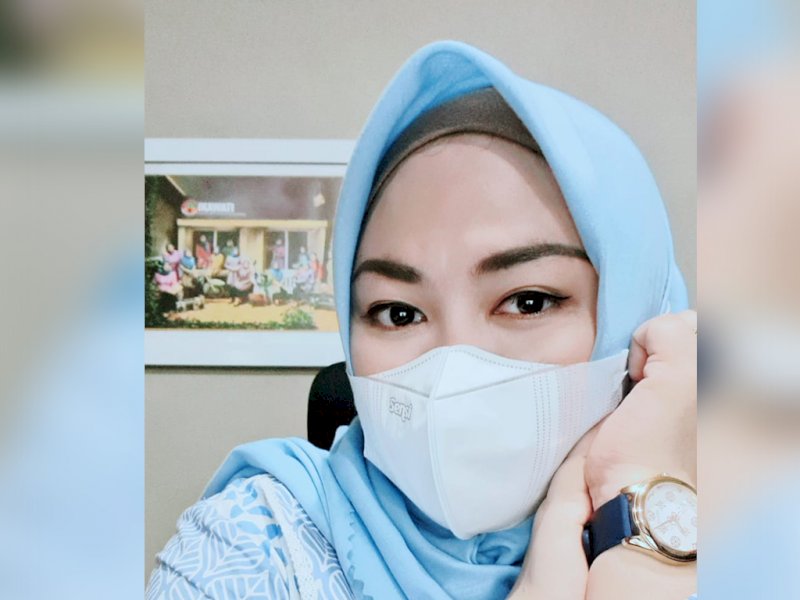 Umi Kalsum SH (Analis Anggaran Pertama Kantor Pertanahan Kota Makassar)