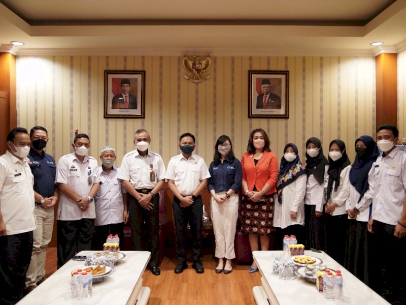 Bupati Bantaeng bersama perwakilan Putra Sampoerna Foudation. (Ist)