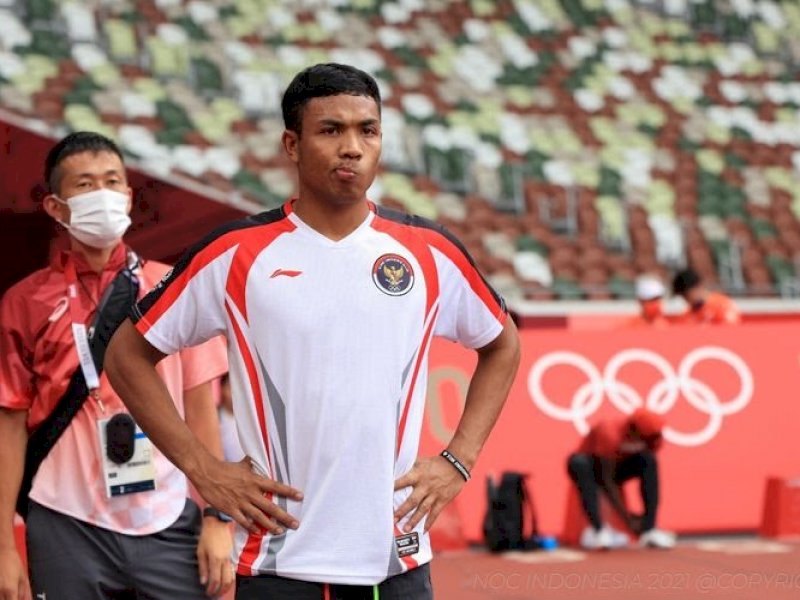 Hadapi Lawan Berat, Lalu Zohri Terhenti di Olimpiade Tokyo