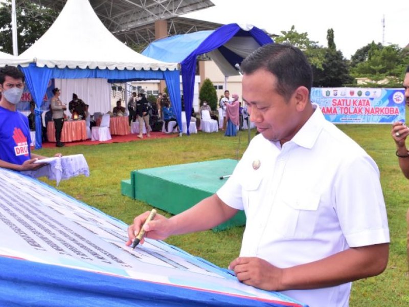 Satu Kata Bersama Tolak Narkoba, Bupati Takalar Minta Sistem Terbangun di Setiap Sekolah