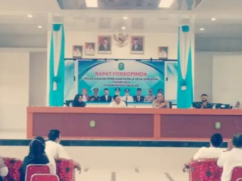 Pemkab Takalar Gelar Rakor Pelaksanaan Pilkades Tahun 2022