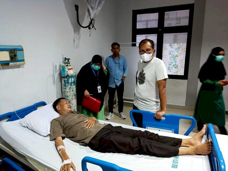 Danny Pomanto, Jenguk Patwal Burhanuddin di RSUD Daya