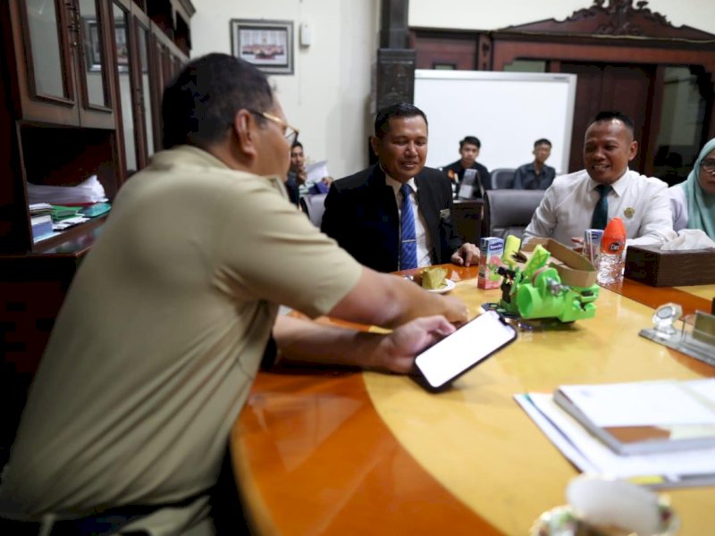 Wali Kota Danny Ajak Tim Robotik MTsN 1 Makassar Kolaborasi