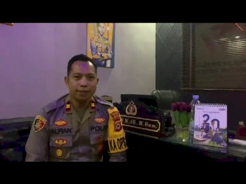 Kapolsek Sabbangparu Iptu Alfian/Ist