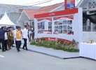 Sekda Asahan Dampingi Presiden Jokowi Resmikan Inpres Jalan Daerah 