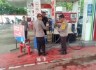  Pastikan Stok BBM Aman Selama Mudik Lebaran, Polres Wajo Sidak Sejumlah SPBU
