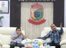  Rudianto Lallo Bahas Data Pemilih dengan KPU Makassar 